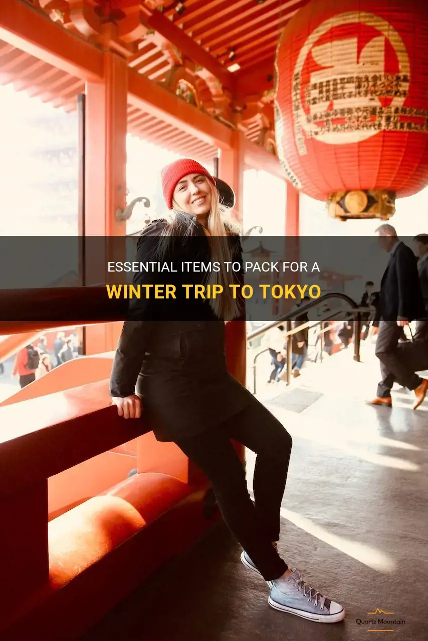 what to pack for tokyo wintwe