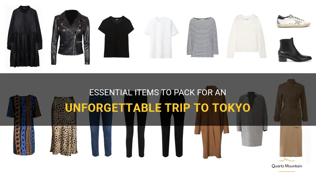 what to pack for tokyo