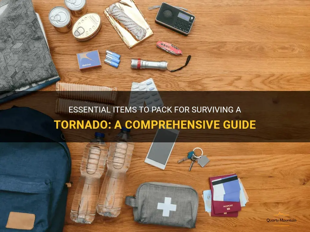 what to pack for tornado