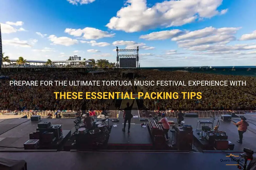 what to pack for tortuga music festival
