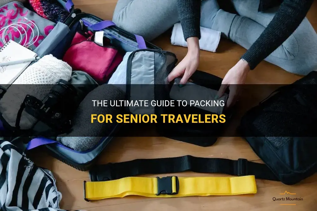 what to pack for travel as a senior