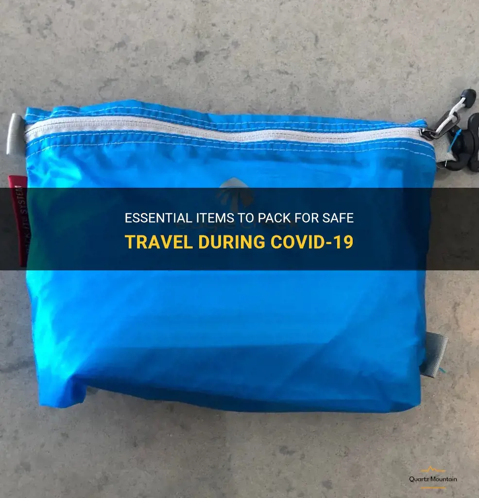 what to pack for travel during covid