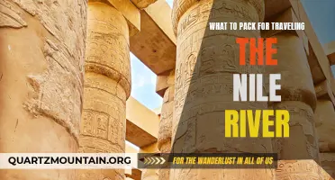 Essential Items to Pack for an Unforgettable Journey Exploring the Nile River