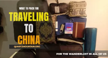 Essential Items to Pack for Traveling to China