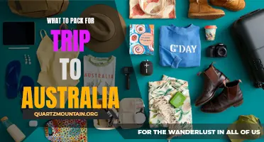 Essential Items to Pack for Your Trip to Australia