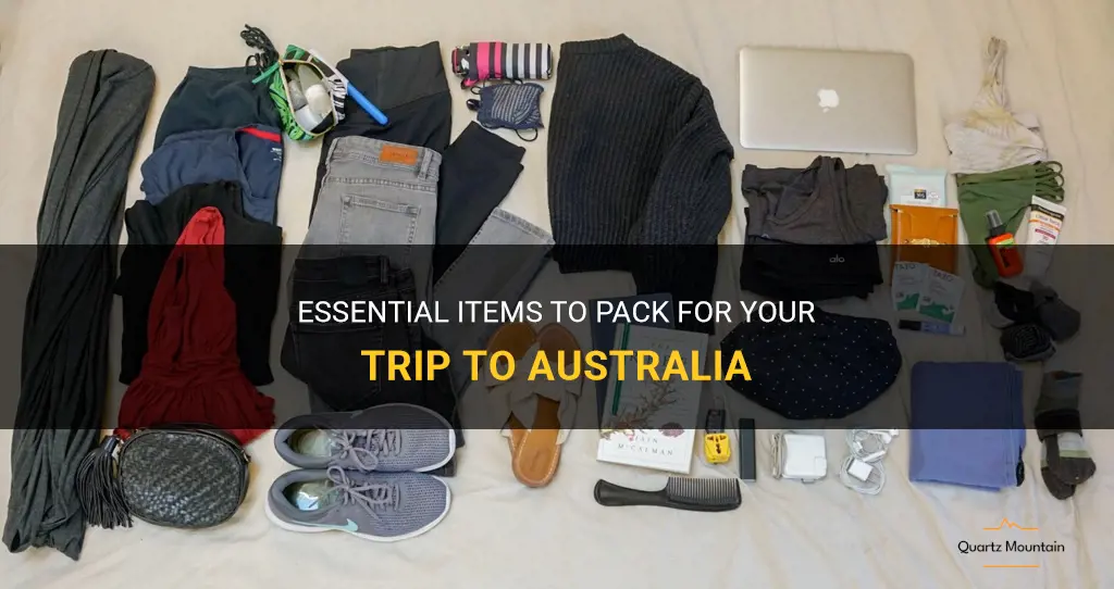 what to pack for trip to australia