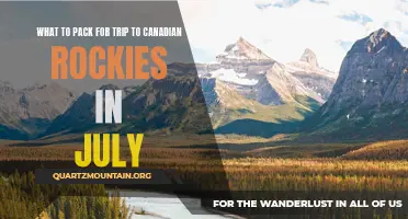 Essential Packing Guide for Exploring the Canadian Rockies in July