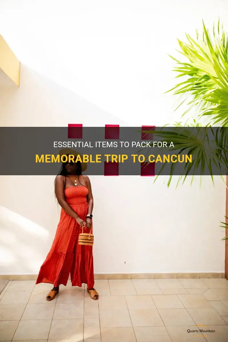 what to pack for trip to cancun