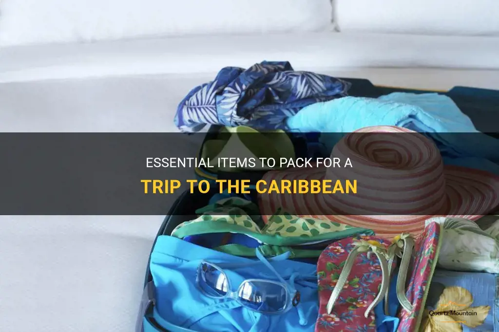 what to pack for trip to carribean