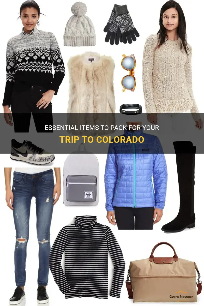 what to pack for trip to colorado