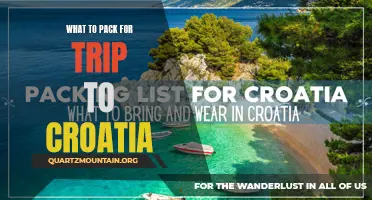 Essential Items to Pack for Your Trip to Croatia