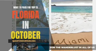 Essential Packing List for a Memorable October Trip to Florida