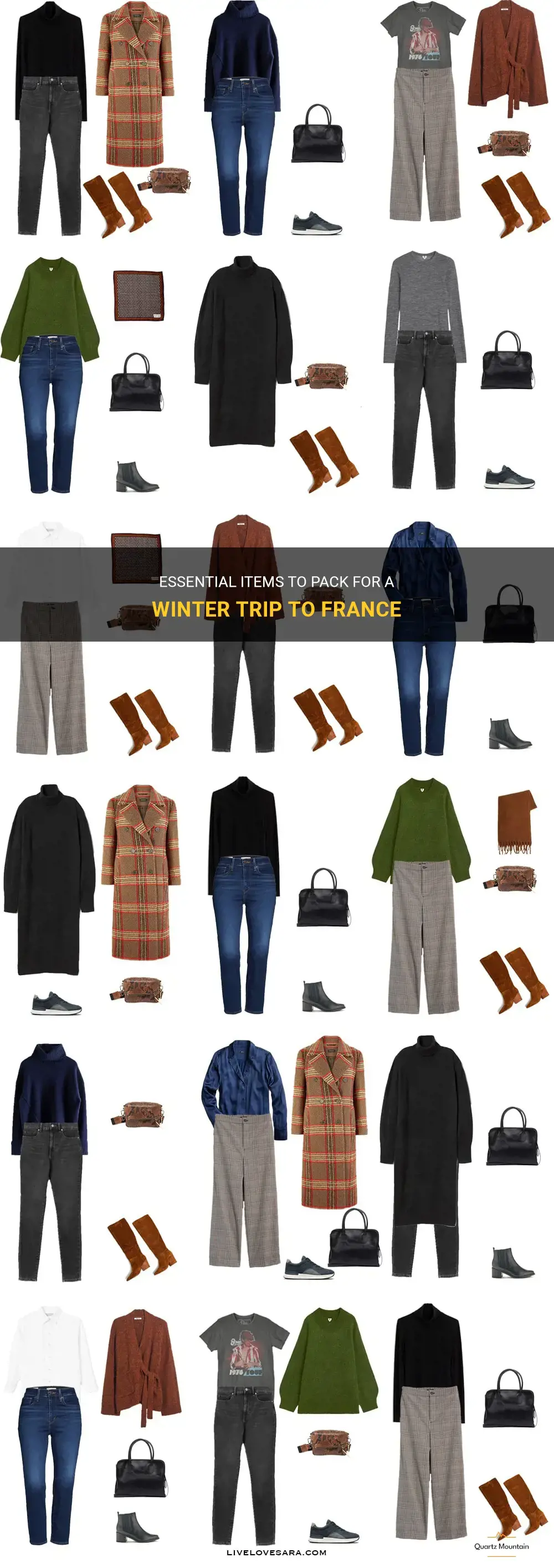 what to pack for trip to france in winter
