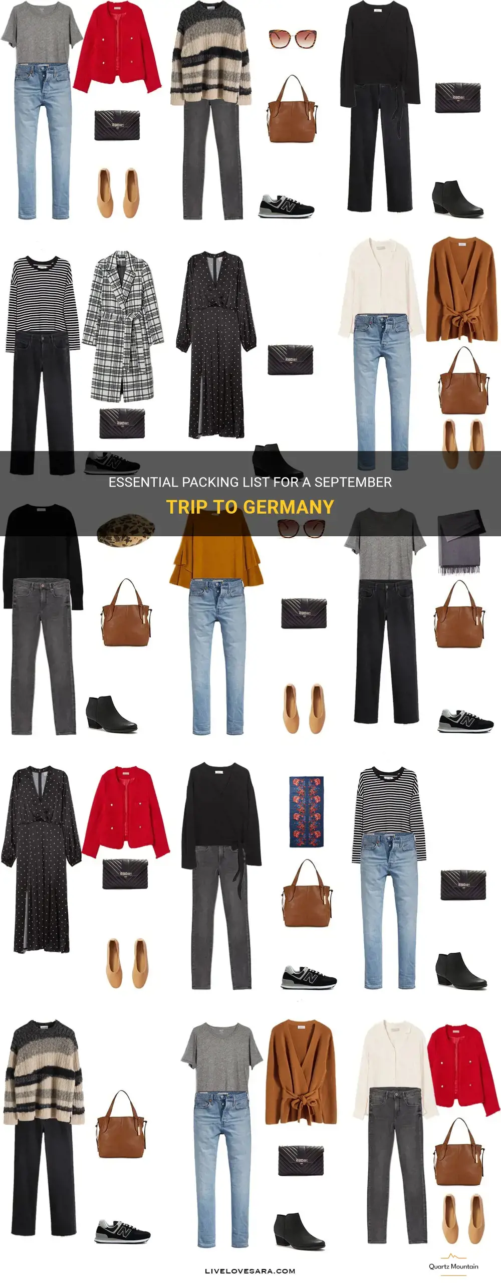 what to pack for trip to germany in September