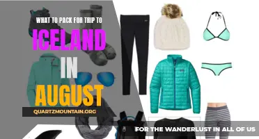 Essential Packing List for a Trip to Iceland in August
