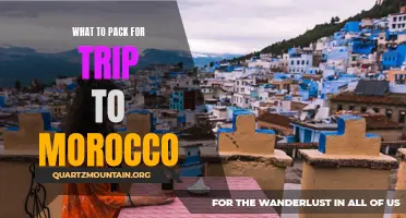 Essential Items to Pack for a Memorable Trip to Morocco