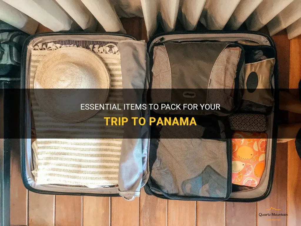 what to pack for trip to panama