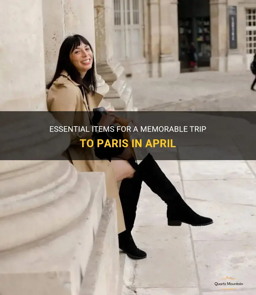 what to pack for trip to paris in april