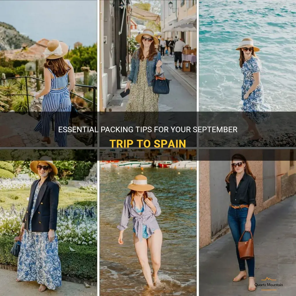 what to pack for trip to spain in September