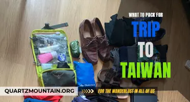 Essential Items for a Memorable Trip to Taiwan