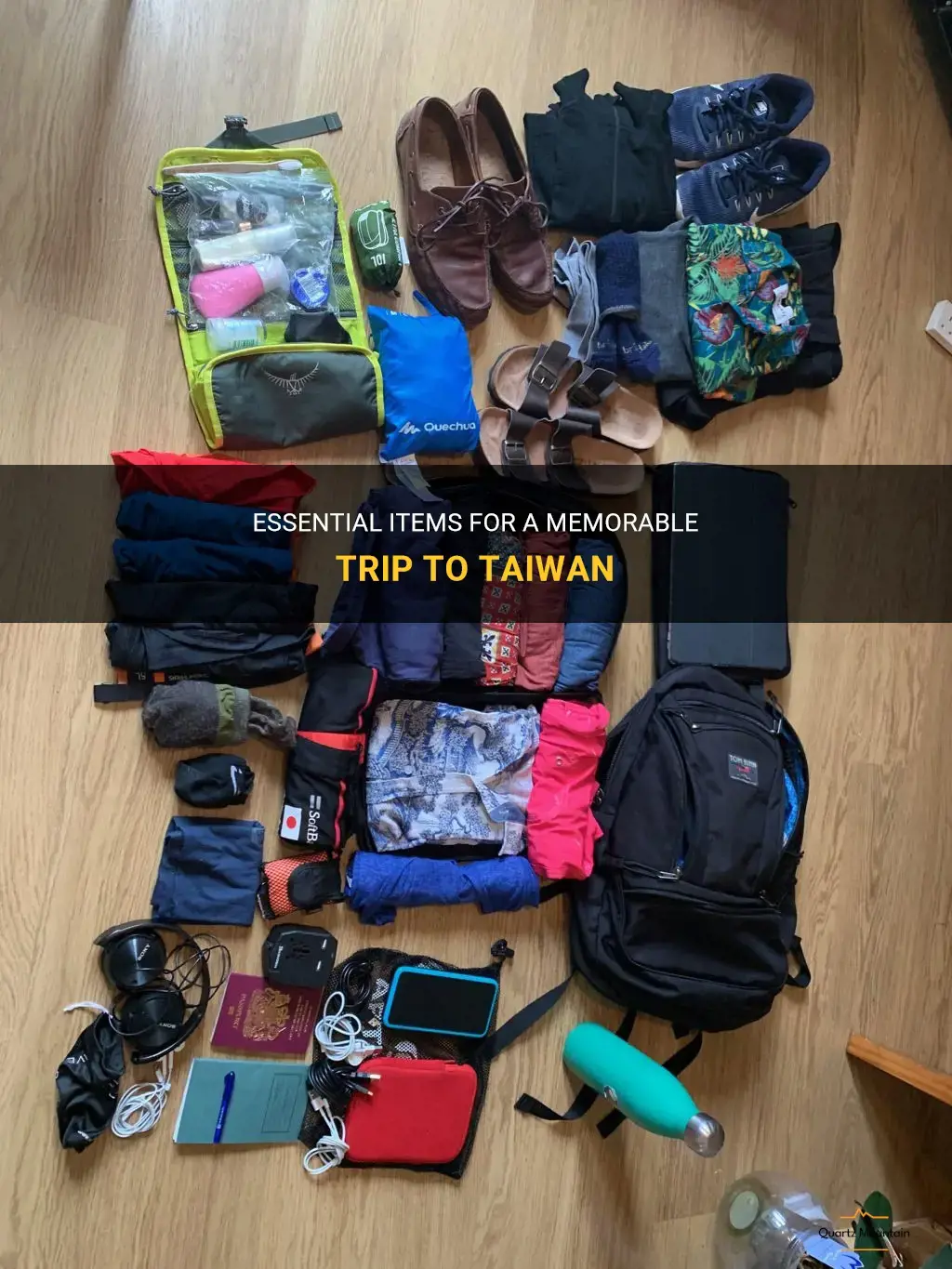 what to pack for trip to taiwan