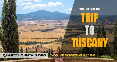 The Ultimate Packing Guide for Your Trip to Tuscany
