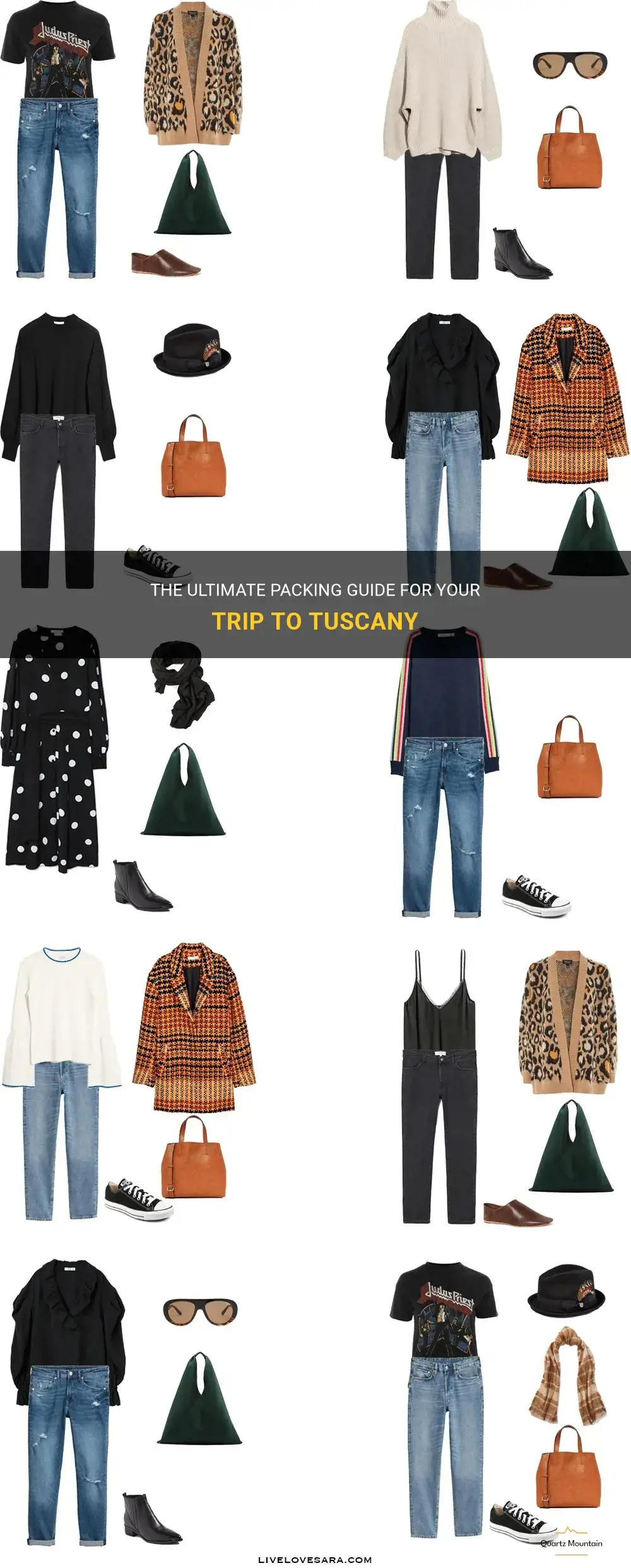 what to pack for trip to tuscany