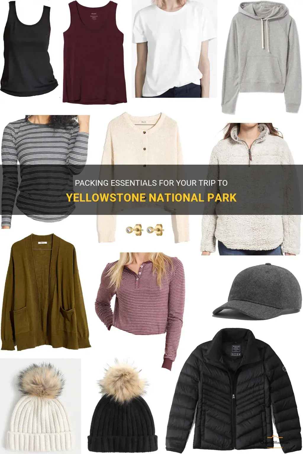 what to pack for trip to yellowstone