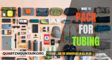 Essential Items to Pack for Tubing Adventures