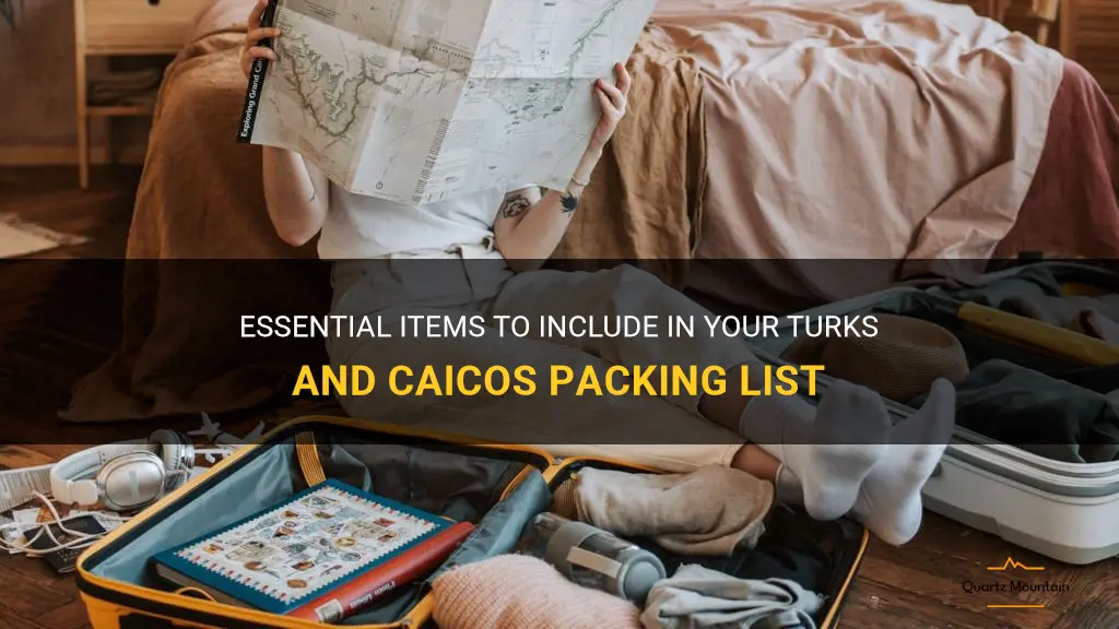 what to pack for turks and caicos