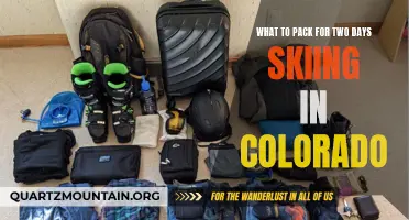 Essential Packing Guide for a Two-Day Ski Trip in Colorado