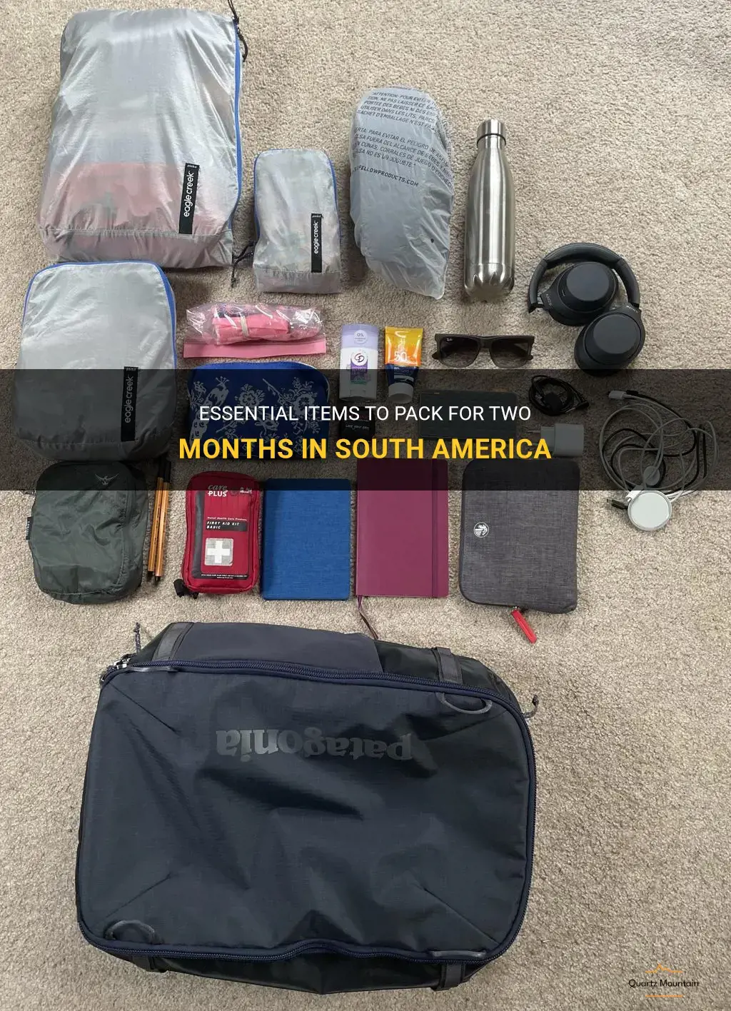 what to pack for two months in south america