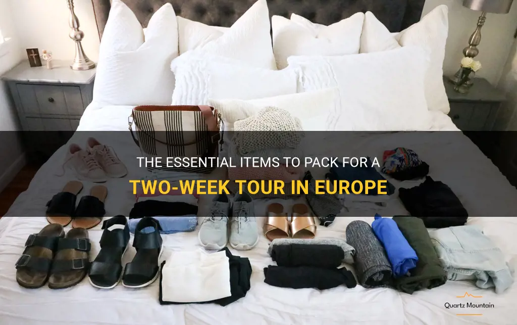 what to pack for two week tour in europe