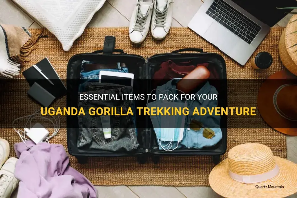 what to pack for uganda gorilla trekking