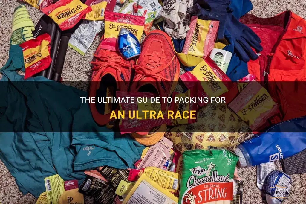 what to pack for ultra race