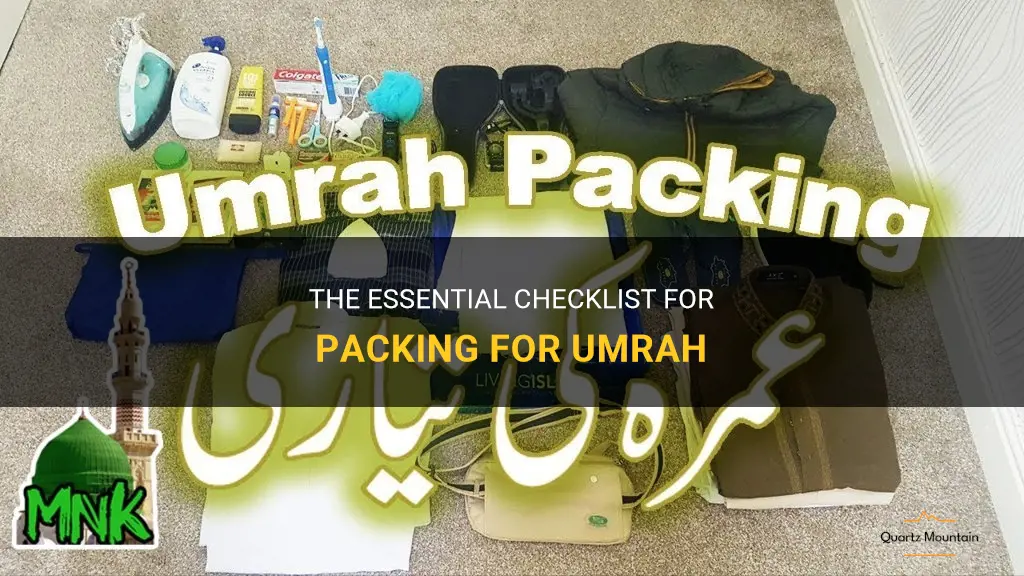 what to pack for umrah