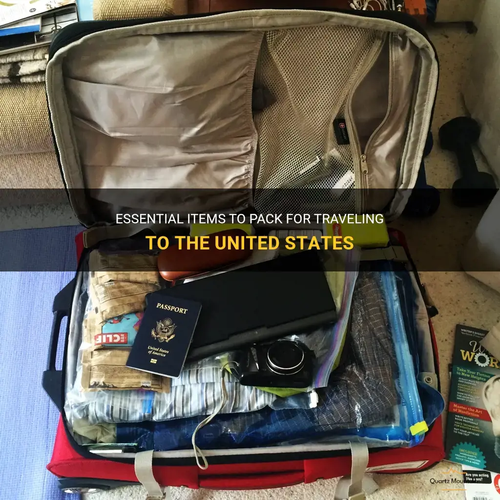 what to pack for united states