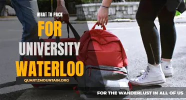 Essential Items to Pack for Your University of Waterloo Journey
