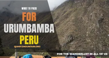 The Essential Packing Guide for an Unforgettable Trip to Urubamba, Peru