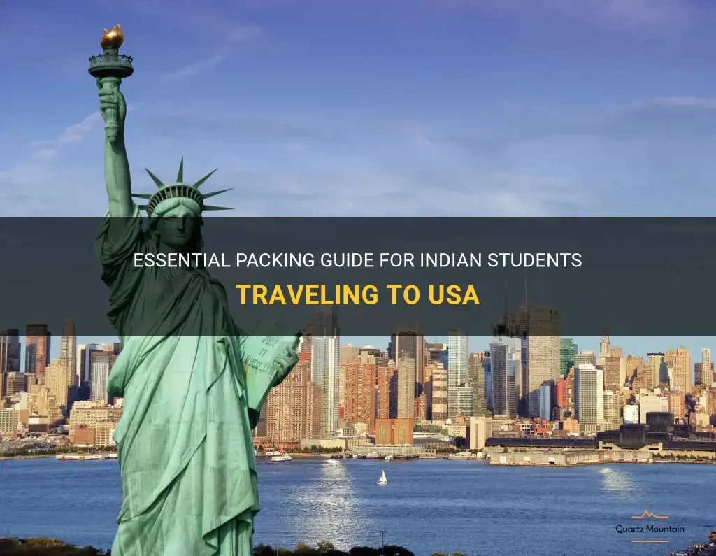 what to pack for usa for indian students