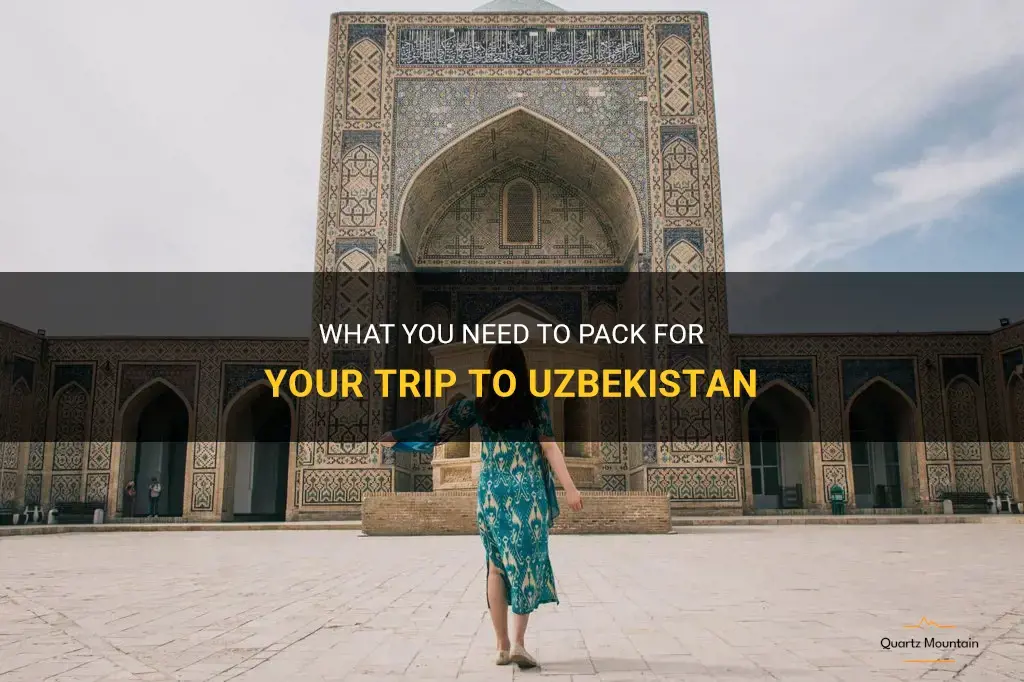 what to pack for uzbekistan