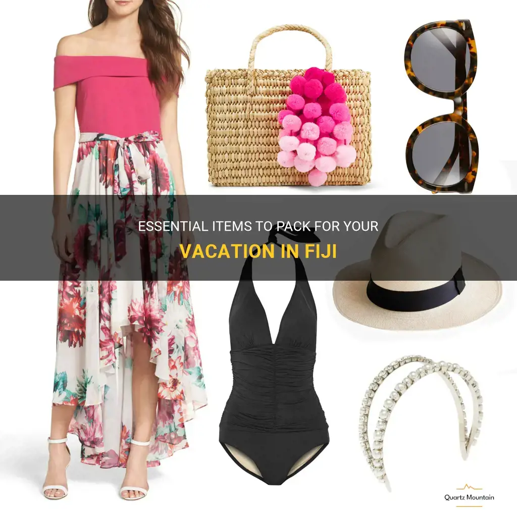 what to pack for vacation in fiji