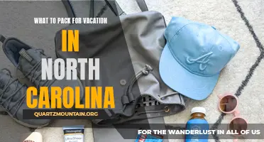 Essential Items to Pack for a Vacation in North Carolina
