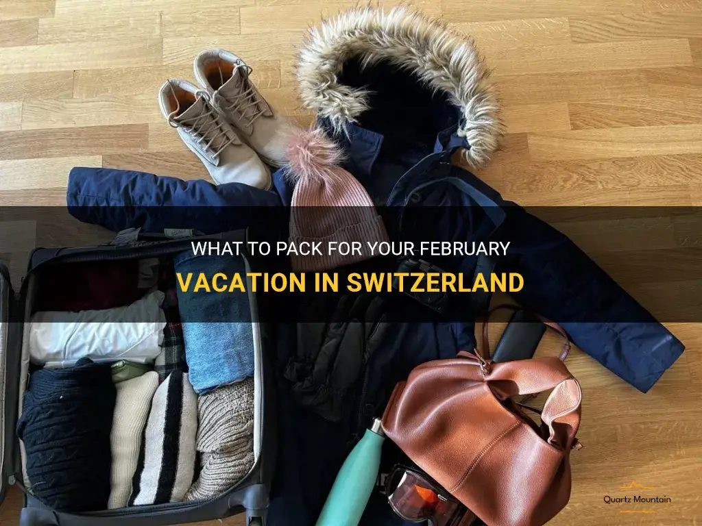 what to pack for vacation in switzerland in February