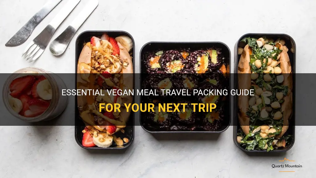 what to pack for vegan meal travel