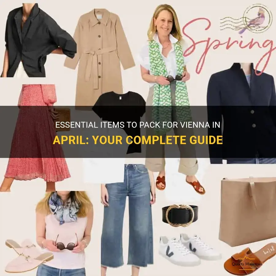 what to pack for vienna in april
