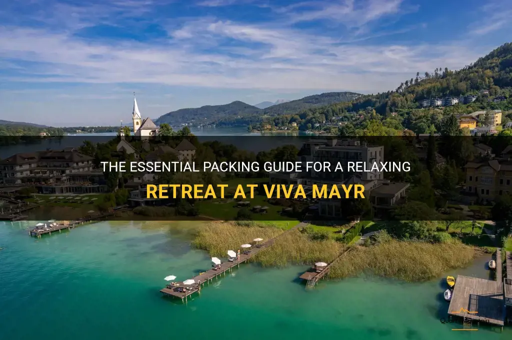 what to pack for viva mayr