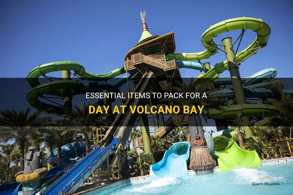 what to pack for volcano bay