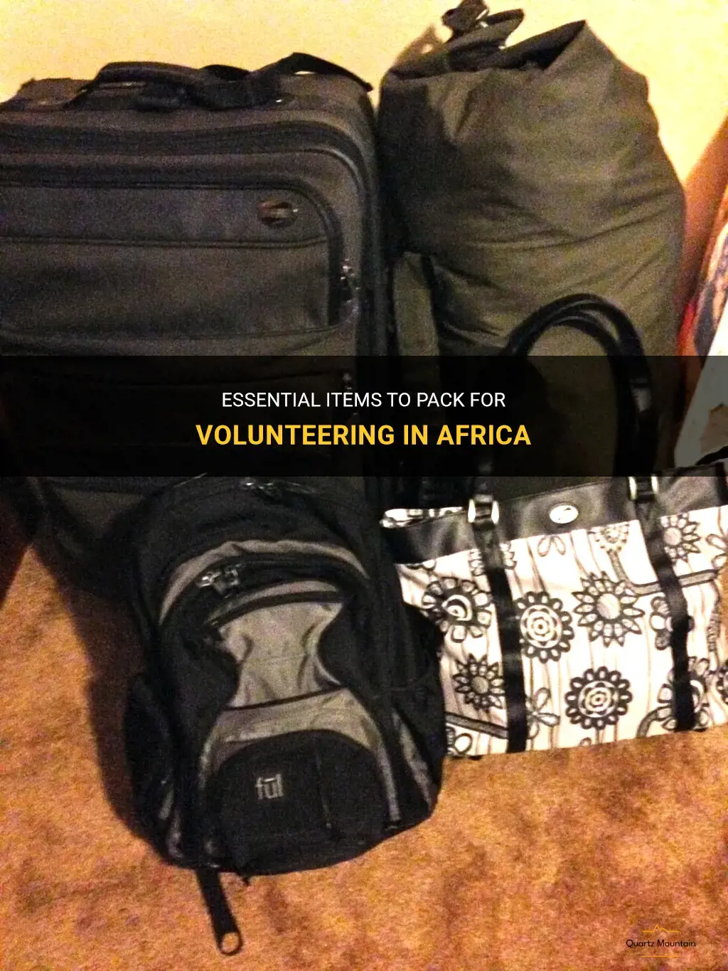 what to pack for volunteering in africa