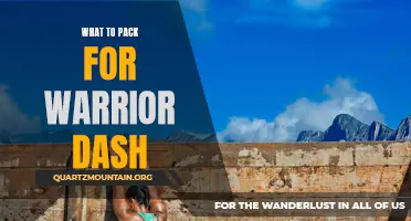 Essential Items to Pack for Warrior Dash: A Comprehensive Guide